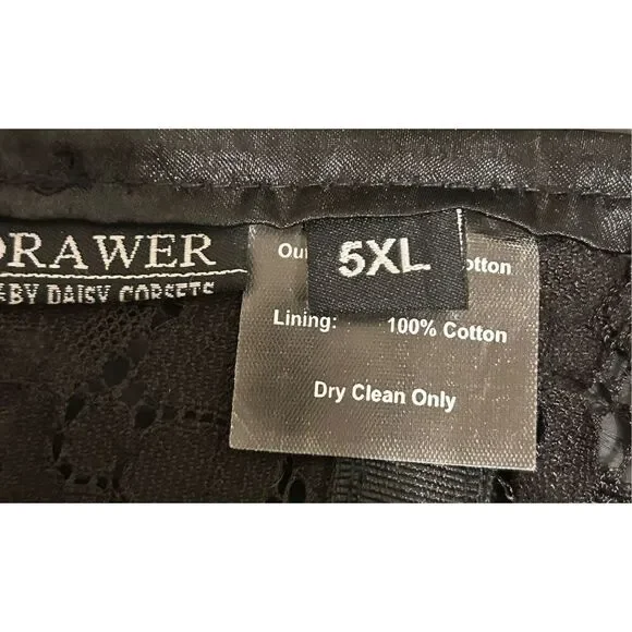 Top Drawer Daisy Corset Size 5XL - Picture 7 of 8